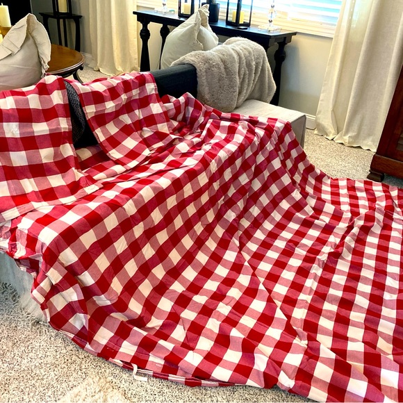 Bedding Pottery Barn King Duvet With Two Shams Poshmark